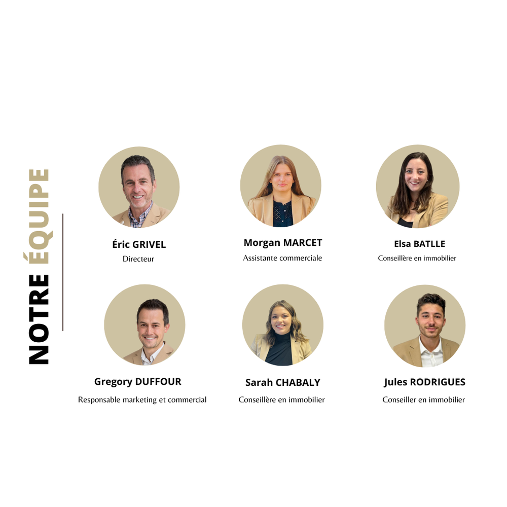 l'équipe de l'agence Chablais - Léman